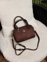 کیف دستی و دوشی زنانه سوئیت مدل استوانه‌ای طرح کوچ _ 15587 - تصویر 3